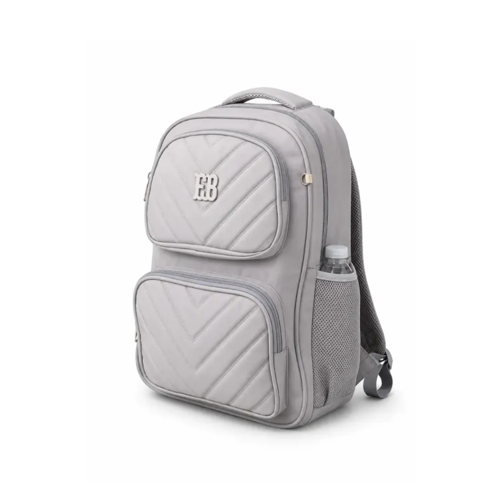 [SAC-C024] Cartable Gris Élégant  - Collège & Lycée