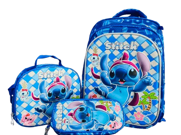 SAC à dos 3 pièces - Stitch (garçon)