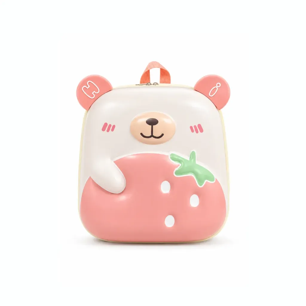 [SAC-M011] Sac à dos ourse rose pastel