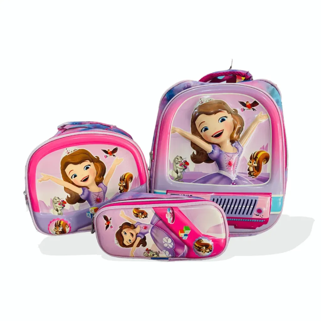 [SAC3-007] SAC à dos 3 pièces - Sofia (2P)