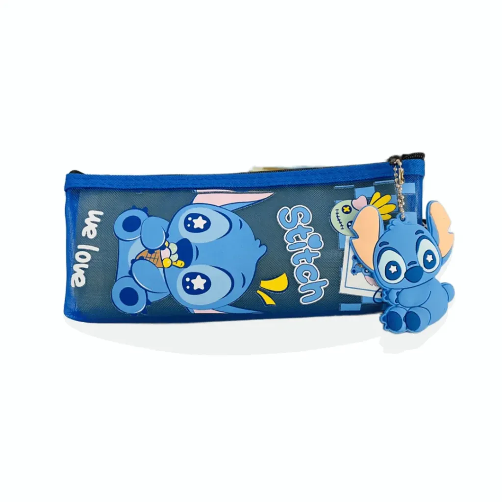 [TR-012] Trousse Stitch - Bleu