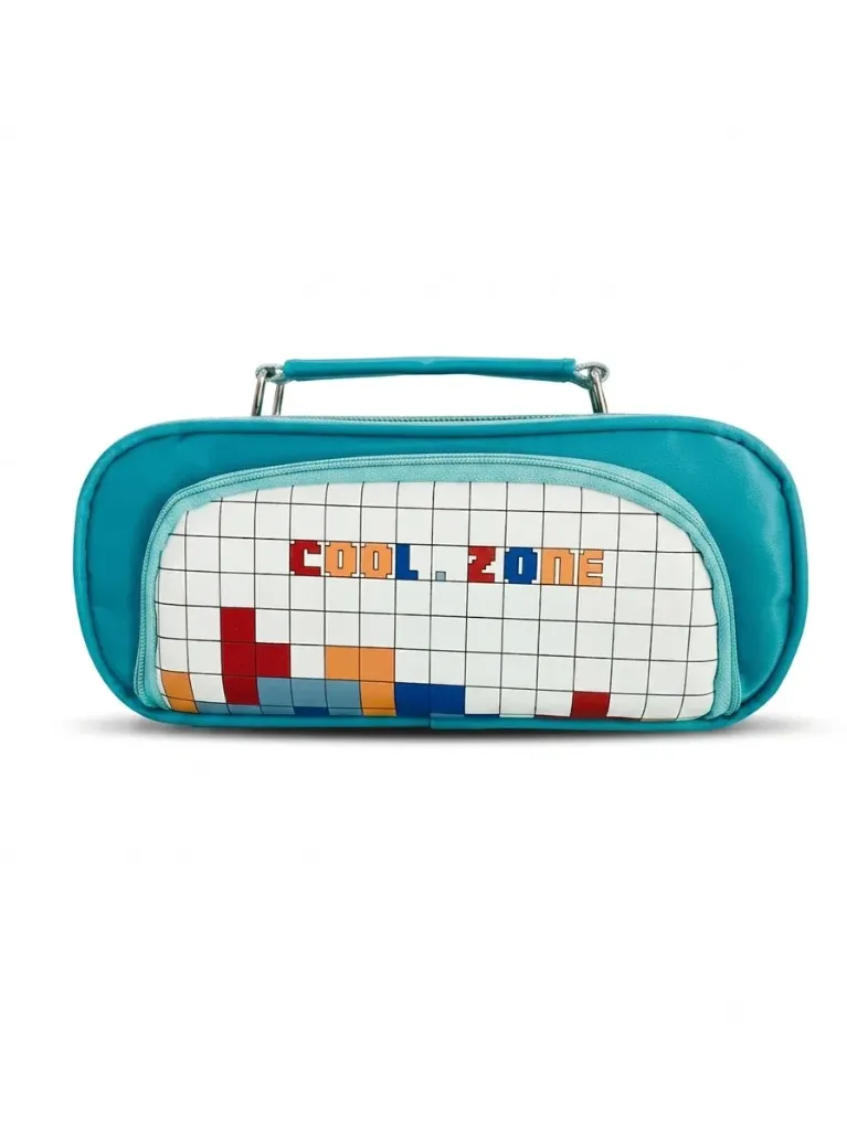 [TR-005] Trousse "Cool Zone" - Bleu Turquoise