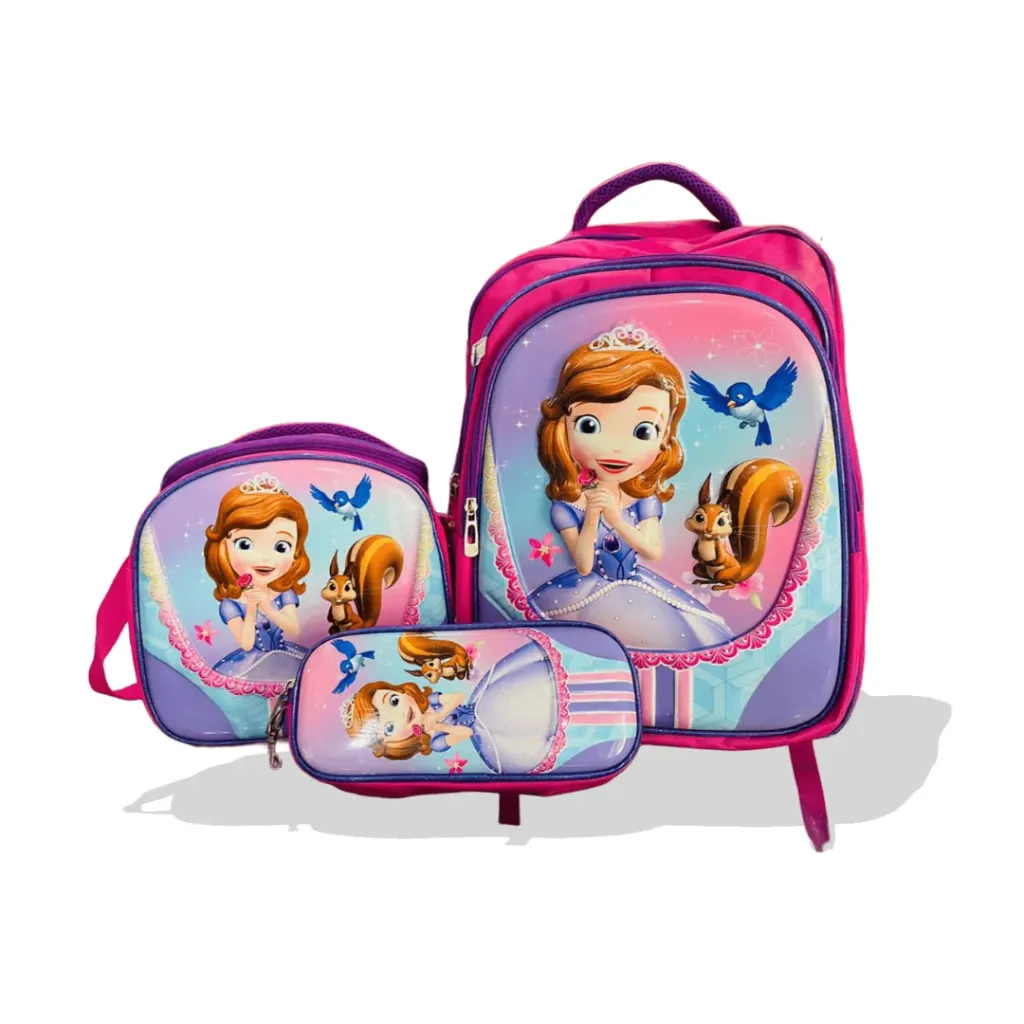 [SAC3-017] SAC à dos 3 pièces - Sofia (3p)
