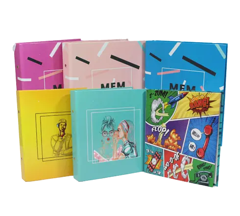 [6194035520009] Classeur Fantaisie 4 Anneaux Primo