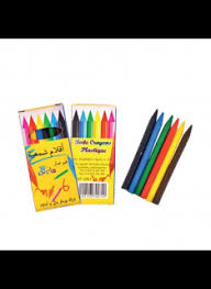 [6192103700742] Crayon plastique 6p Majed