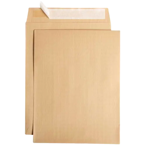 [100548] ENVELOPPE POCHETTE KRAFT 22*32